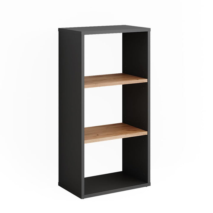 Vicco Standregal Orlando, Anthrazit/Goldkraft Eiche, 40 x 80.1 cm, mit verstellbaren Einlegeböden zu