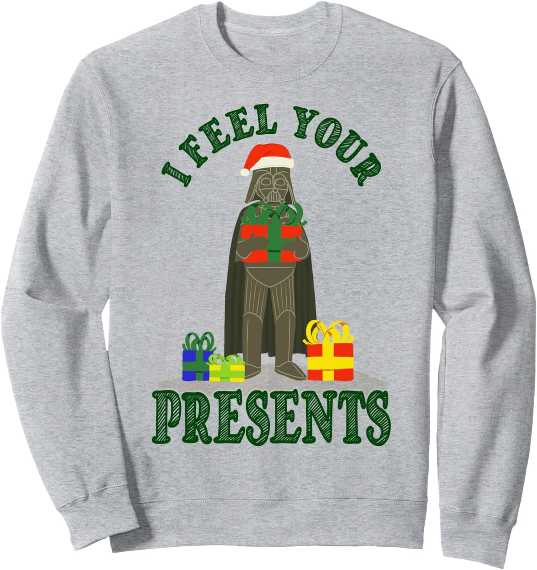 Star Wars Christmas Darth Vader I Feel Your Presents Sweatshirt