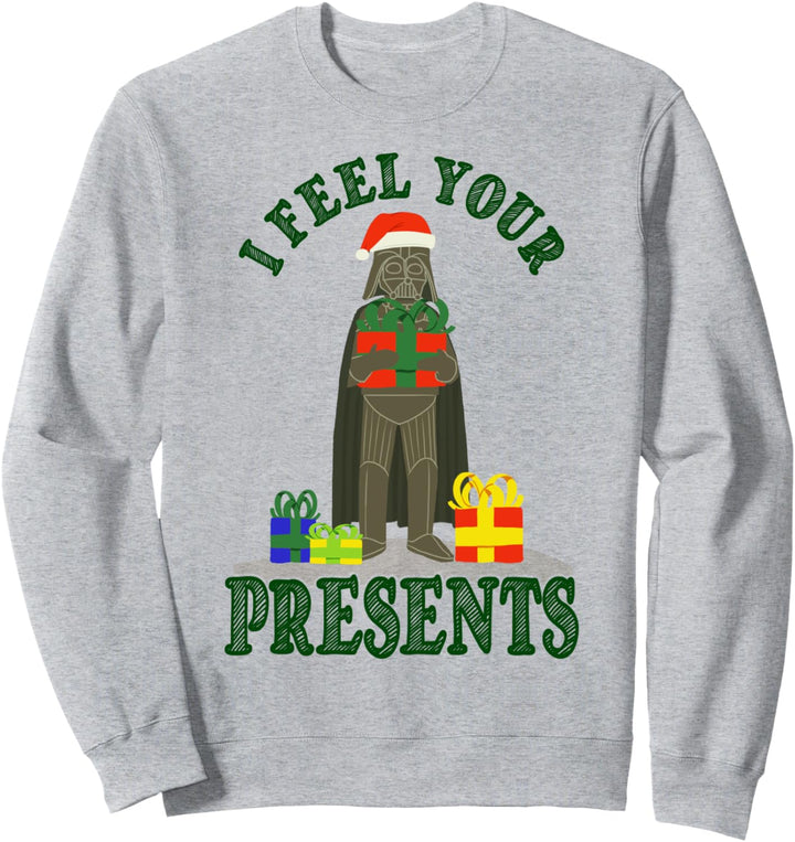 Star Wars Christmas Darth Vader I Feel Your Presents Sweatshirt