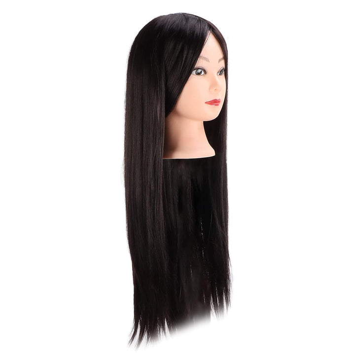 Haar-Styling-Trainings Kopf, Haar-Übungs Kopf, Langer Haar-Mannequin-Kopf Profession eller Friseur H