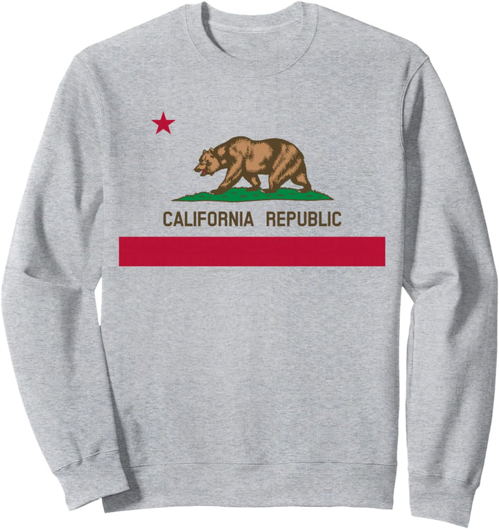 Flagge der Republik Kalifornien Patriotische Staatsreise USA Sweatshirt