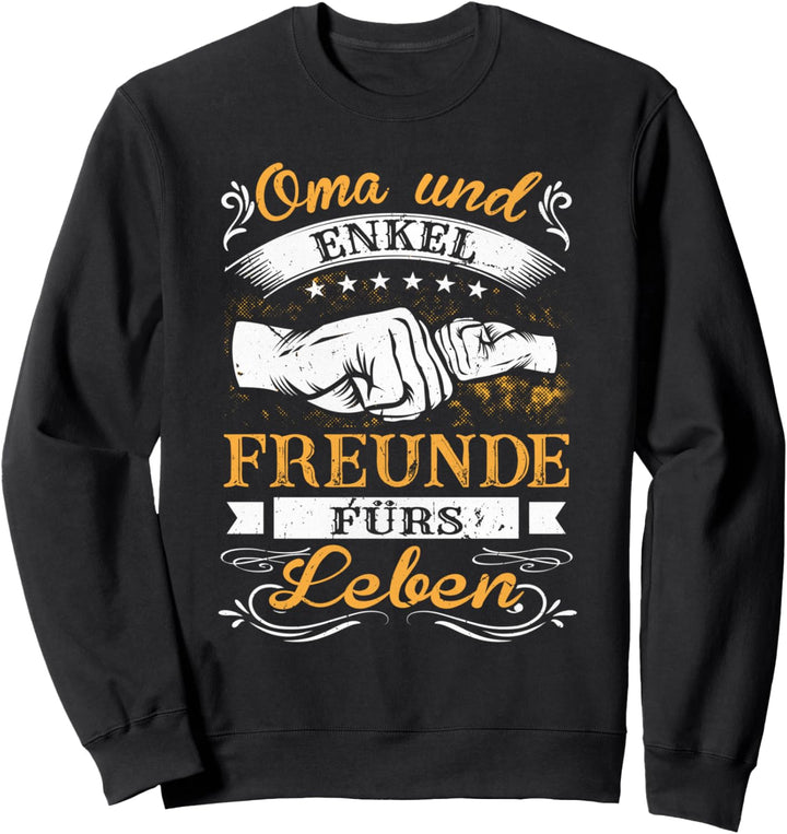 Oma Und Enkel Freunde Fürs Leben Muttertag Sweatshirt