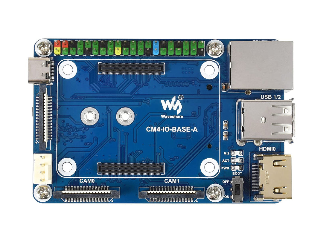 Mini Basisplatine für Raspberry Pi Compute Module 4 Lite/EMMC Series Module, mit Standard CM4 Sockel
