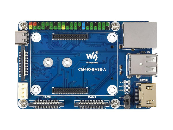 Mini Basisplatine für Raspberry Pi Compute Module 4 Lite/EMMC Series Module, mit Standard CM4 Sockel