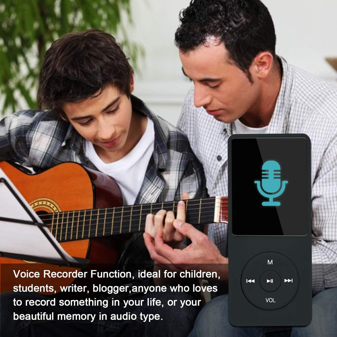 COVVY 8GB Tragbare MP3 Musik Player, Support bis zu 64GB SD Speicherkarte, Lossless Sound HiFi MP3 P