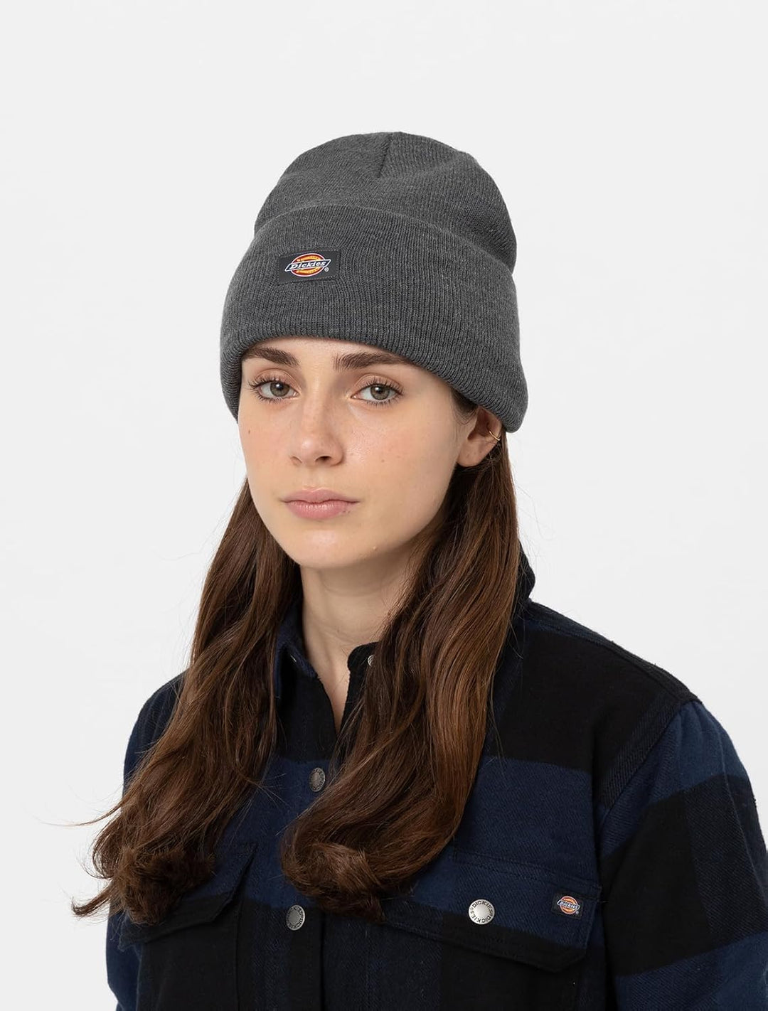 Dickies Herren Acryl Bündchen Beanie-Mütze Einheitsgrösse ANTHRAZITFARBENES HEIDEKRAUT, Einheitsgr&#