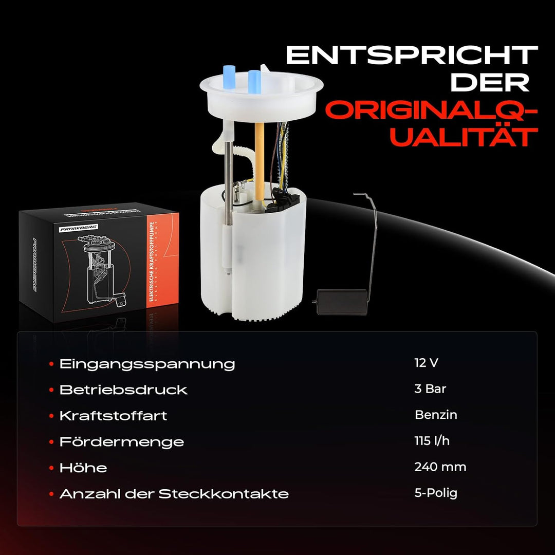 Kraftstoffpumpe Benzinpumpe für A1 8X1 Ibiza IV Fabia II Fabia III Polo 6R 2006-2020 Benzin 6R091905