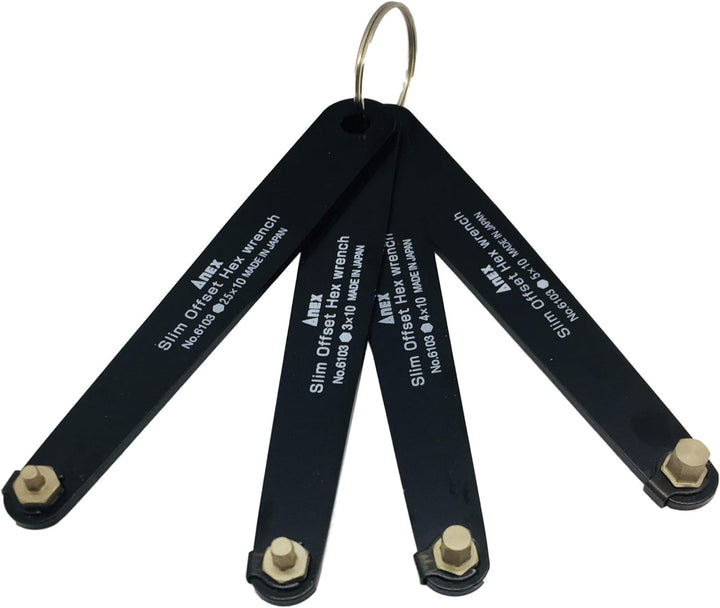 Anex 6103F Ultra Low Profile Hex Drive Handle by Anex