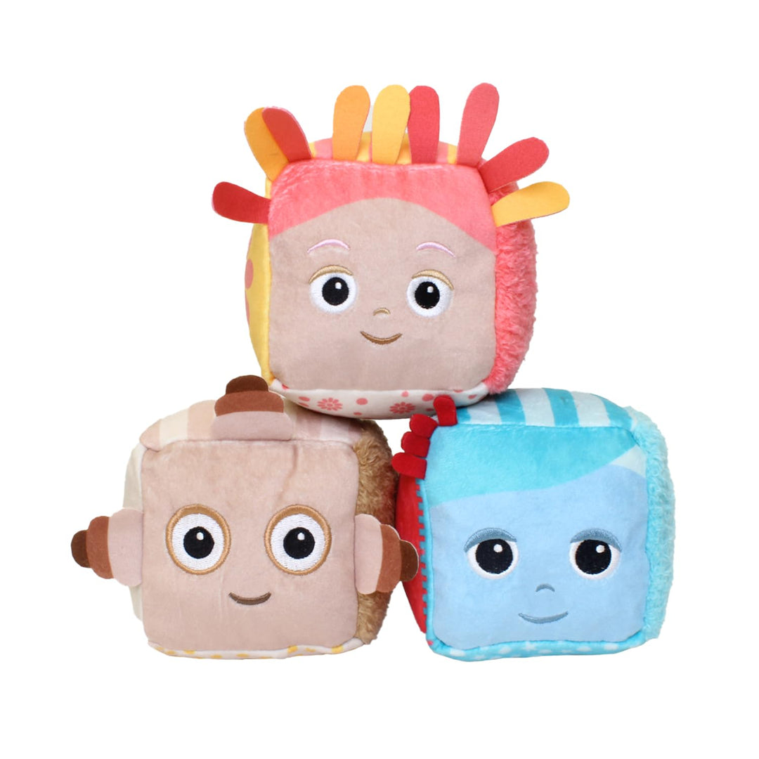 In the Night Garden Spielzeug, diese Komfortwürfel sind sensorische Spielzeuge, wobei jeder Ton hat,