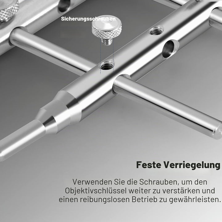 Neewer Professionelle Gekrümmte Spitzen Objektiv Spannschlüssel Reparatur-Öffnungs-Werkzeug Edelstah