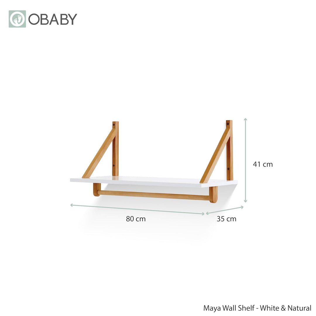 Obaby Maya Regal – Weiss mit Natur