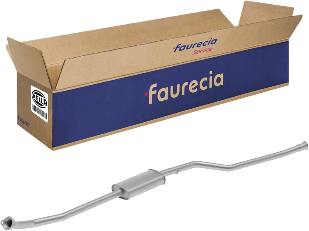 HELLA 8LC 366 023-501 Mittelschalldämpfer - Easy2Fit® Kit - mitte - dreiteilig - Set mit Anbauteilen