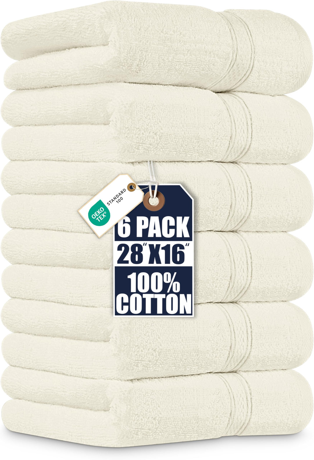 Utopia Towels, Premium Handtücher Set, 100 % ringgesponnene Baumwolle, ultraweich und sehr saugfähig