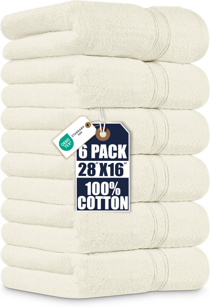 Utopia Towels, Premium Handtücher Set, 100 % ringgesponnene Baumwolle, ultraweich und sehr saugfähig