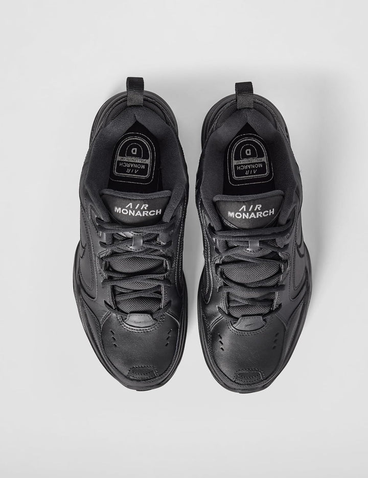 Nike Herren Air Monarch Iv Fitnessschuhe 32.5 EU Schwarz, 32.5 EU Schwarz