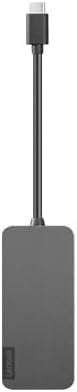 Lenovo [Adapter] 4-Port-USB-A-Hub mit USB-C-Stecker, Works with Chromebook (WWCB), schwarz Adapter:
