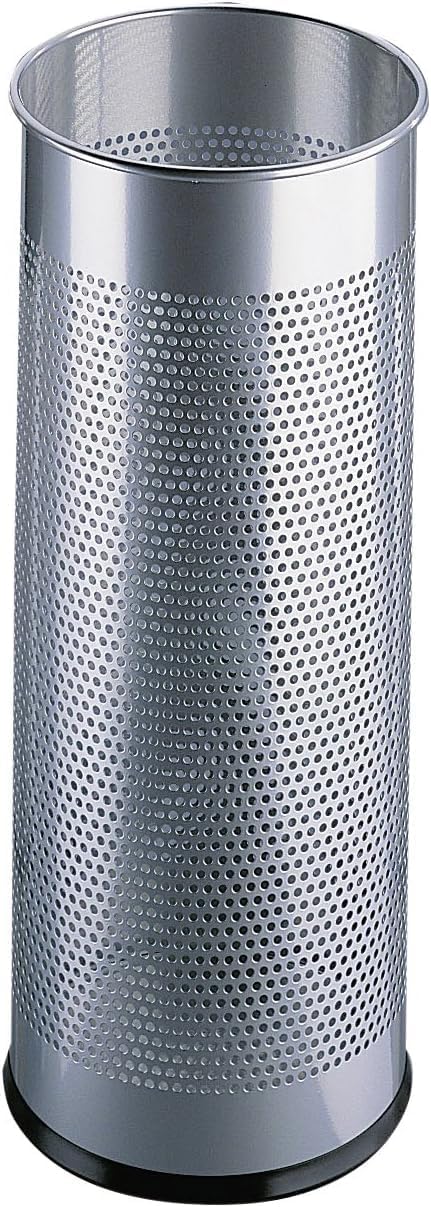 Durable Schirmständer aus Metall, 28,5 Liter, silber, 335023 metallic silber, metallic silber