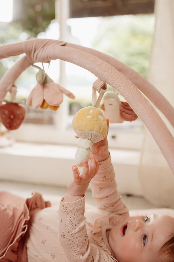 Little Dutch Krabbeldecke mit Spielbogen Activity Baby rosa - Fairy Garden