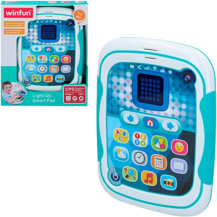 winfun 46327 Interaktives Tablet Lichter und Geräusche, bunt, Sencillo smart tablet, smart tablet