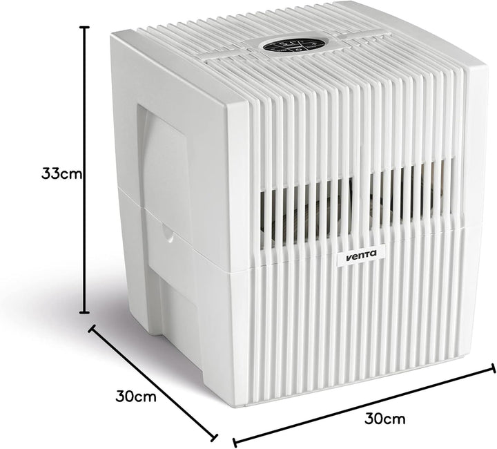 Venta Luftbefeuchter AH530, sehr leise 24 dB(A), energieeffizient 3 Watt, hygienische Kaltverdunstun