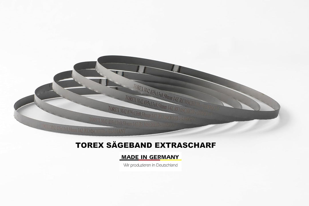 5 x Bimetall Sägeband 733x13x0,5mm 24 ZpZ für Akku Bandsäge für Akku Bandsäge Bosch 2608649001