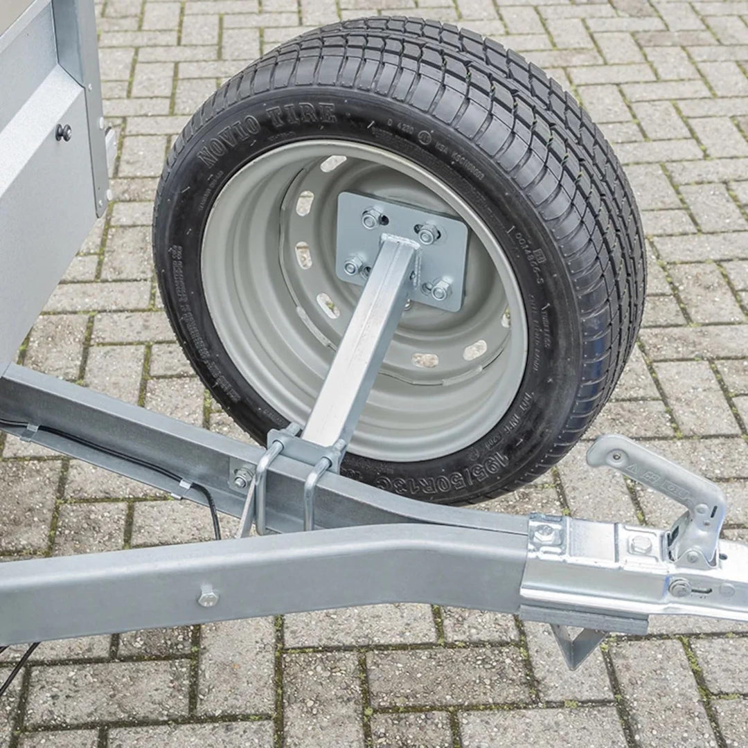Reserverad Halter Anhänger 4/5-Loch-Felgen 8-16-Zoll-Reifen verzinkter Stahl Reserveradhalter für Wo