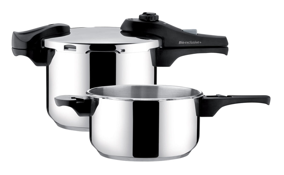 Tescoma Bio Exclusive Plus Duo Schnellkochtopf-Set, 4 l / 6 l