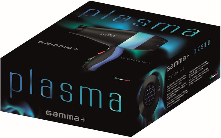 GAMMAPIU' Ionen Haartrockner PLASMA, Fachmann Hair Dryer mit Aktiver Sauerstoffaktivator, Profession