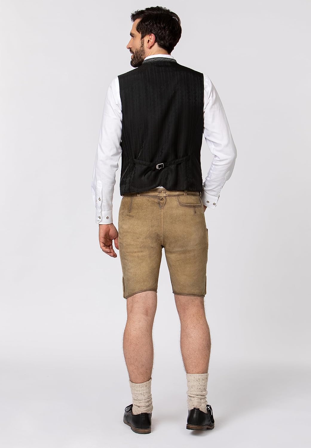 Stockerpoint Herren Vittorio Trachtenweste 48 Schwarz, 48 Schwarz