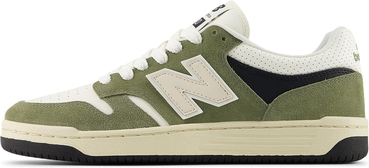 New Balance Herren 480Sneaker 37 EU Dark Olivine, 37 EU Dark Olivine