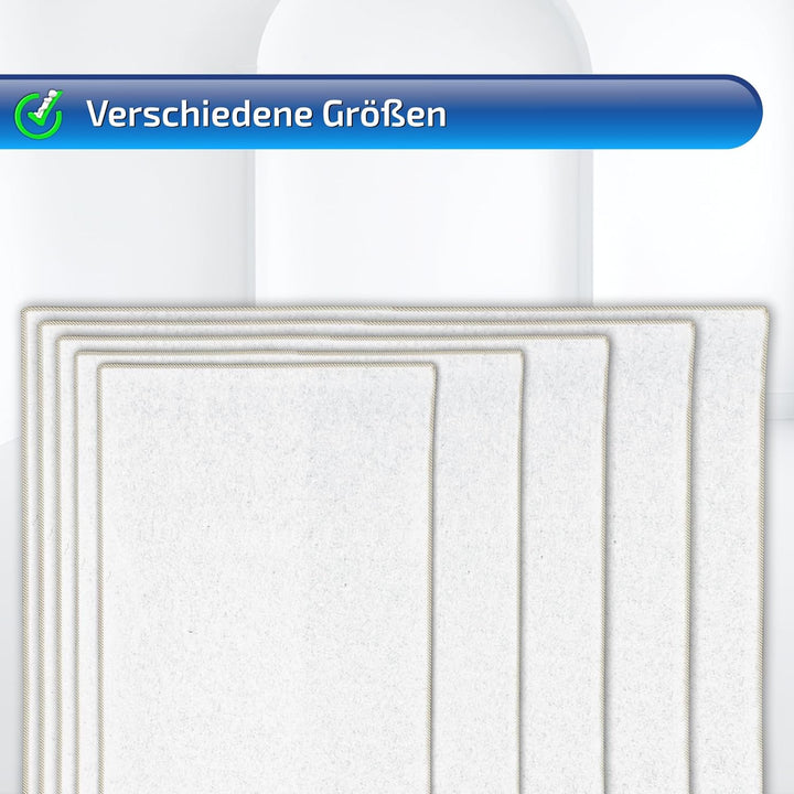 Matratzen Perfekt Matratzenunterlage 140x200 cm atmungsaktiver Filz Matratzenschoner Schutz vor Druc