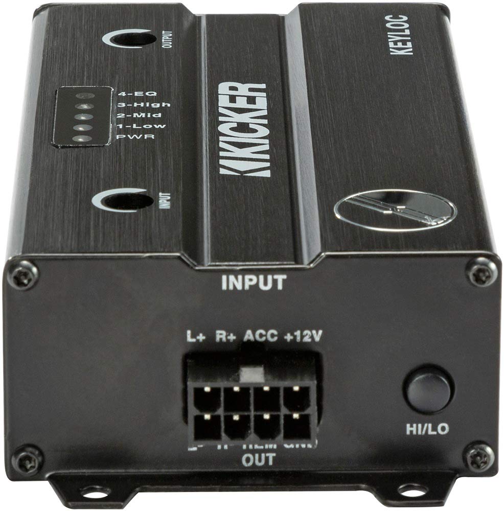 Kicker KEYLOC | 2-Kanal DSP High-Low Konverter