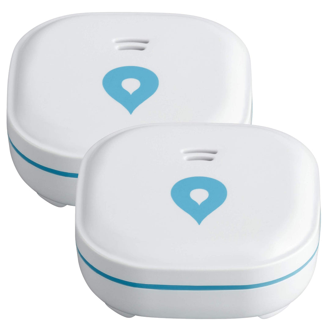 SEBSON Wassermelder Mini GS153, 10 Jahres Langzeit-Batterie, Wasseralarm, Wasserwächter 60x60x24,2mm