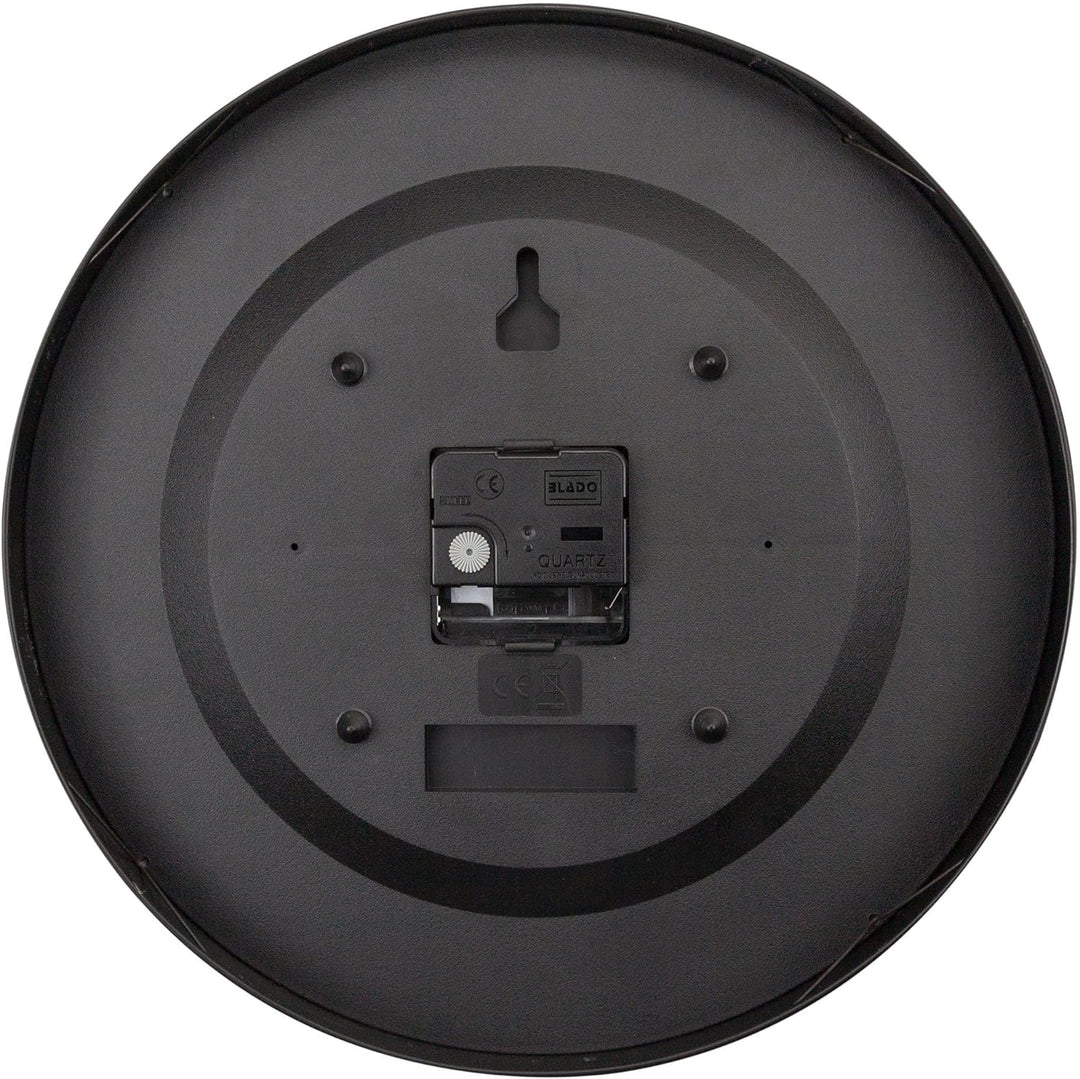 NeXtime 2790 Retro Uhr Aluminium grau