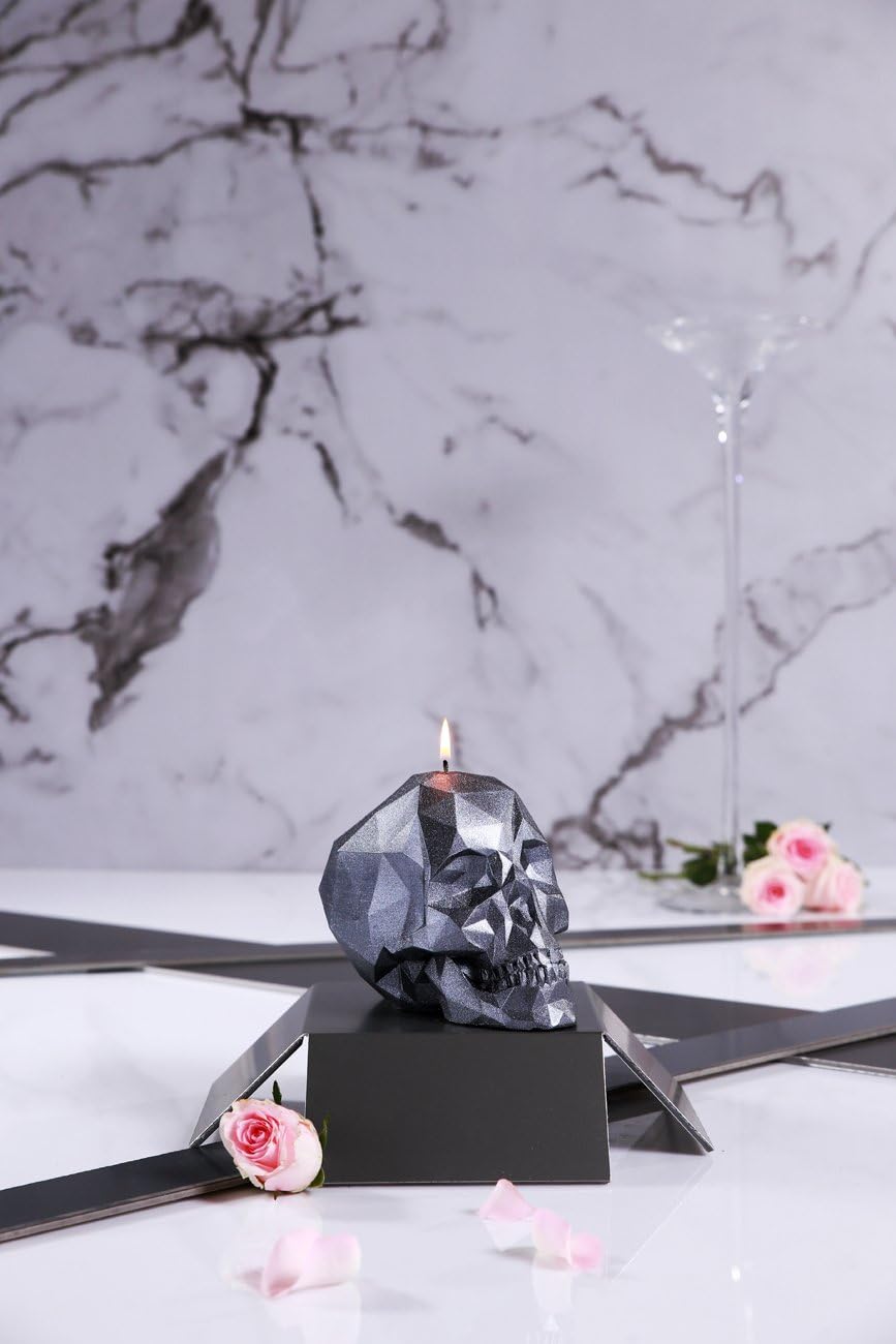 Candellana Skull Kerze Aesthetic 110 x 170 x 130 mm - Kerzen Aesthetic 3D - Candles Aesthetic - Deko