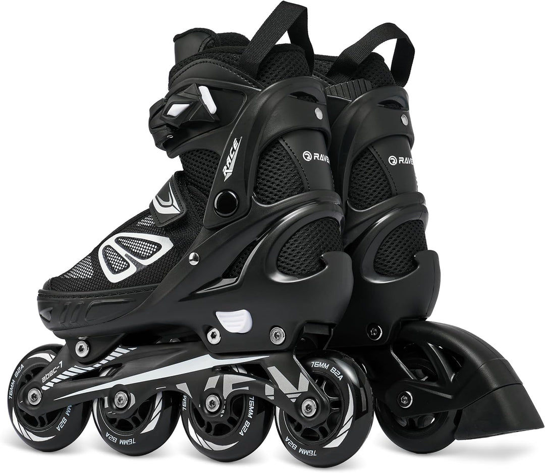 Raven Verstellbare 2in1 Inlineskates-Schlittschuhe Advance - Kugellager Abec7 - Softboot - DSAS - Do