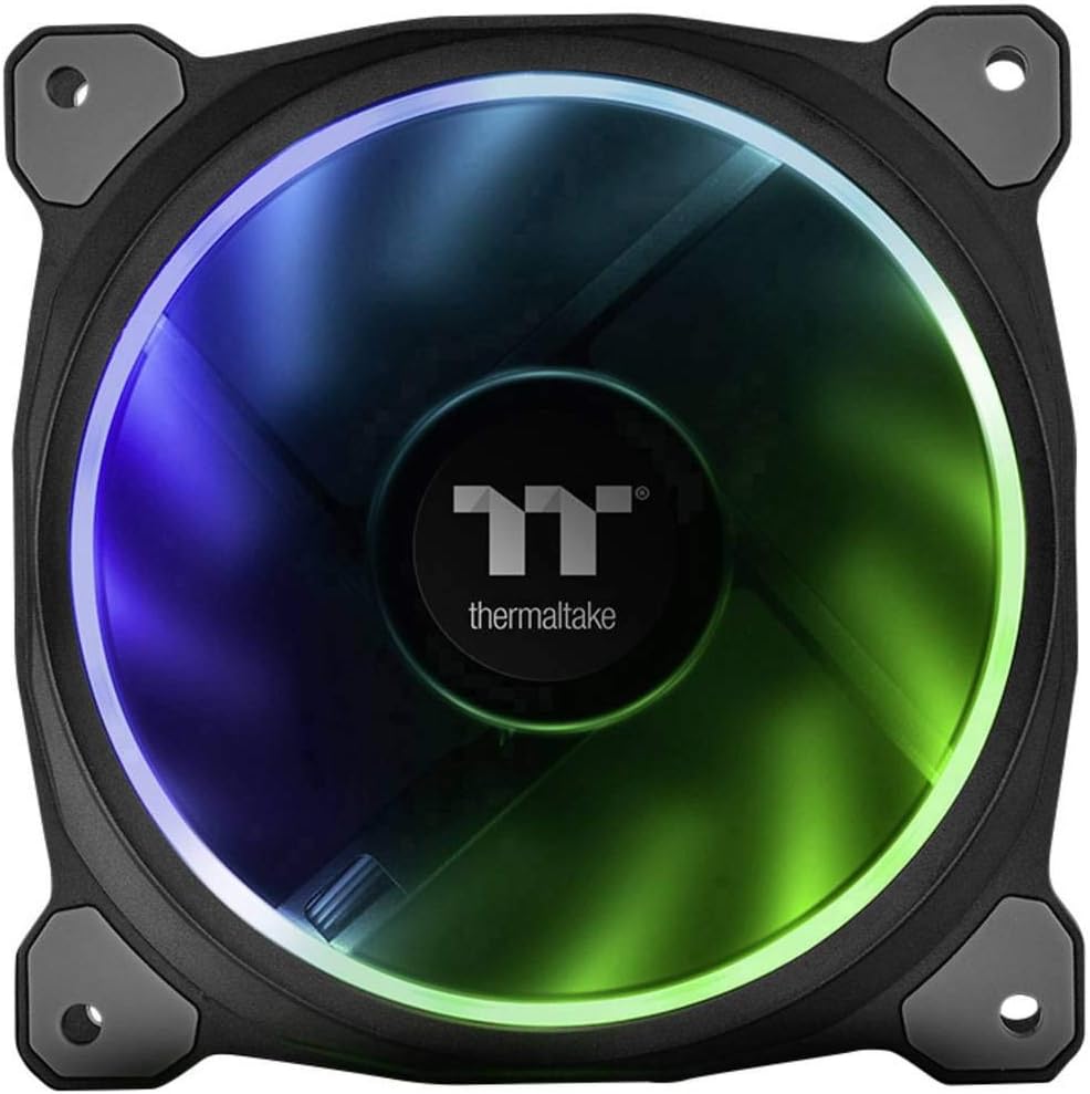 Thermaltake CL-F057-PL14SW-A Riing Plus 14 Gehäuselüfter TT Premium Edition 5 Pack mit Software RGB