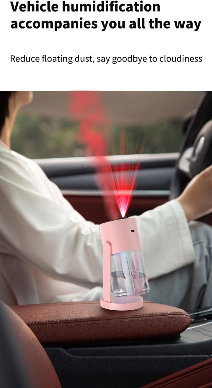 Neuer Sternenhimmel-Luftbefeuchter, USB-Luftbefeuchter mit doppeltem Verwendungszweck für Auto und Z