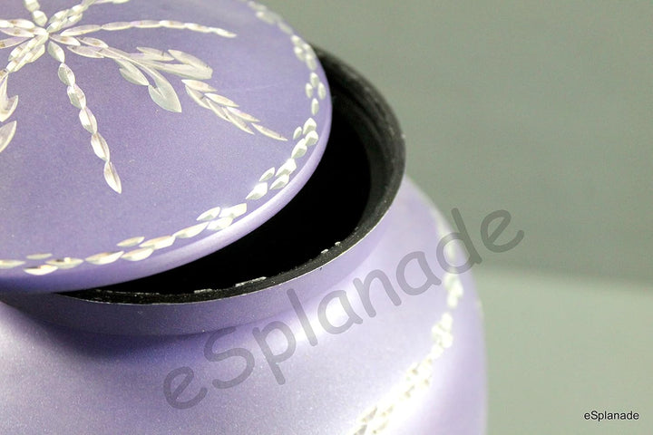 eSplanade Urne Memorial Container Jar Pot | Verbrennungsurne | Full Grösse Standard Urns | Metall Ur