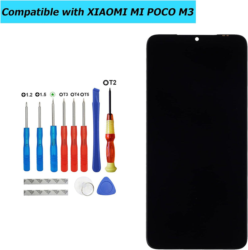 Vvsialeek Neu Ersatz LCD Display Kompatibel Für Mi Poco M3 redmi 9T M2010J19CG M2010J19CI Ersatzteil