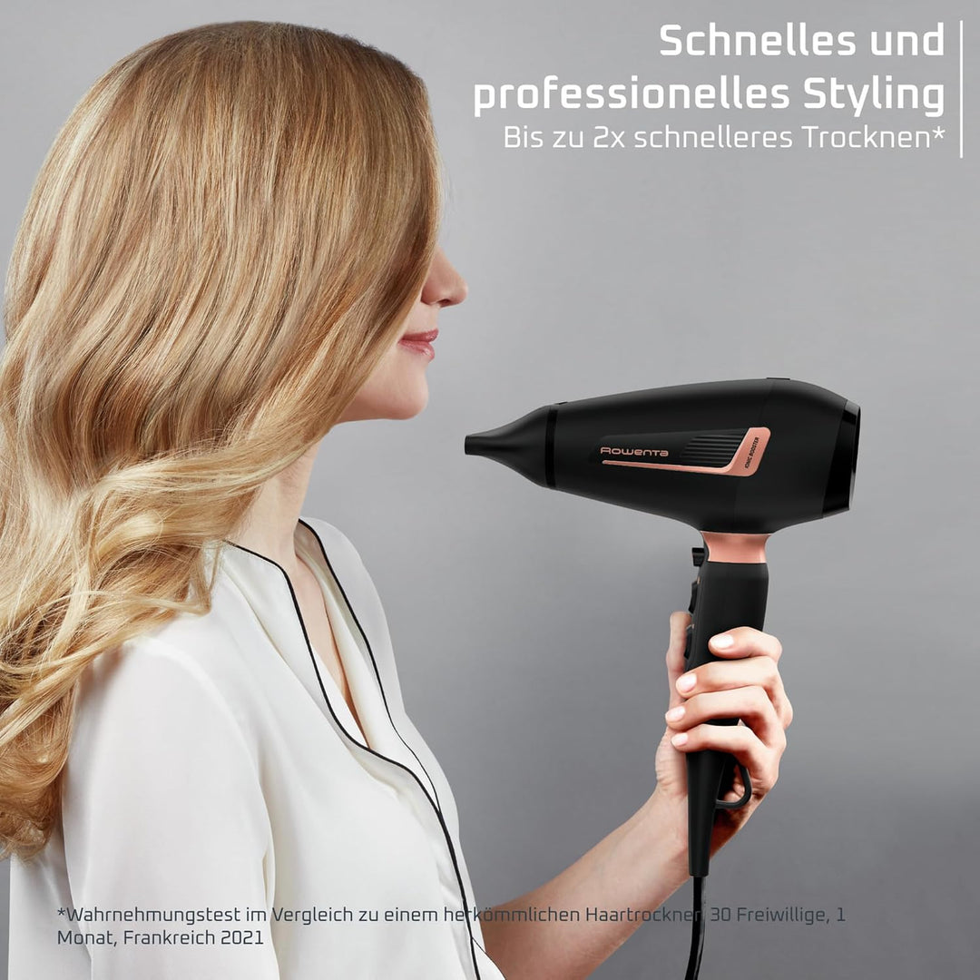 Rowenta Pro Expert Haartrockner, Motor Pro AC, Leistung 2.200 W, extrem schnelles Trocknen, Ionen-Sy