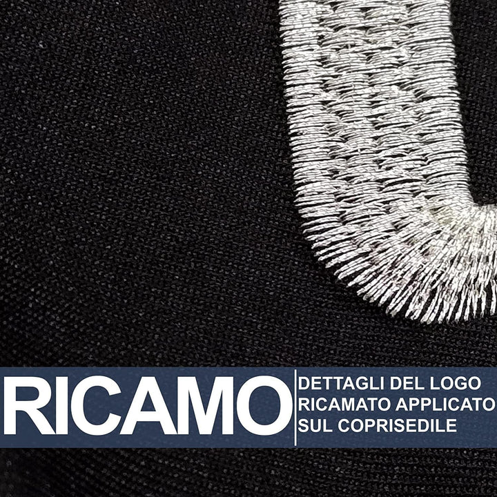Rebeca Shop Kompatible Autositzbezüge | Made in Italy | Set für vorne und hinten | gesticktes Logo |