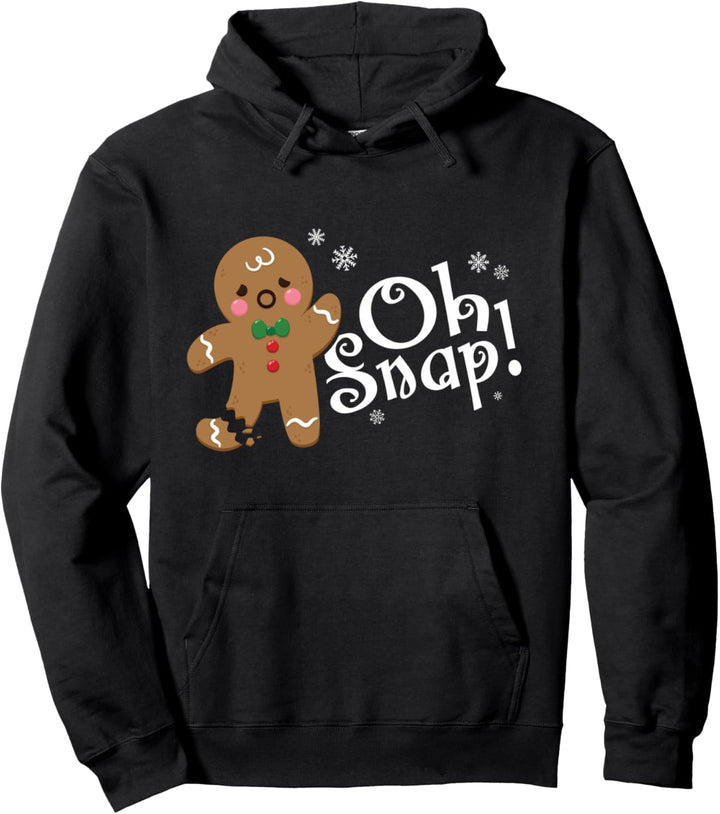 Niedlicher Lebkuchenmann, Keks Oh Snap! Weihnachten Pullover Hoodie