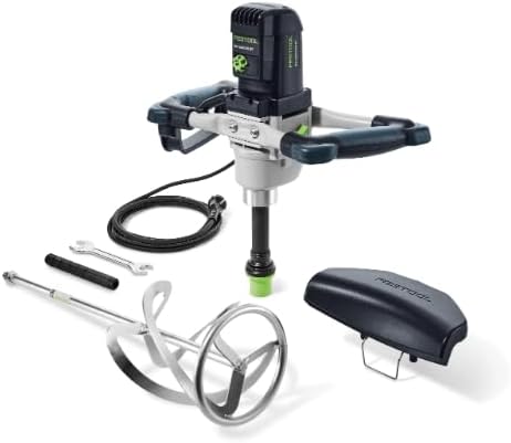 Festool Rührwerk MX 1600/2 RE EF HS3R (mit Wendelrührer, Adapter, Doppelmaulschlüssel, Absaugung)