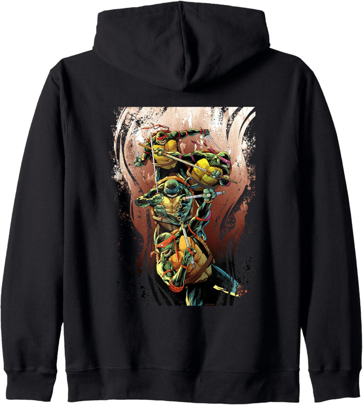 Teenage Mutant Ninja Turtles Earthy Rainbow Warriors Kapuzenjacke