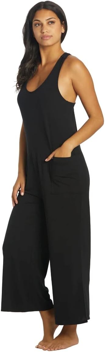 Hurley Damen Cropped Jumpsuit Lässige Hose S Marshmallow, S Marshmallow