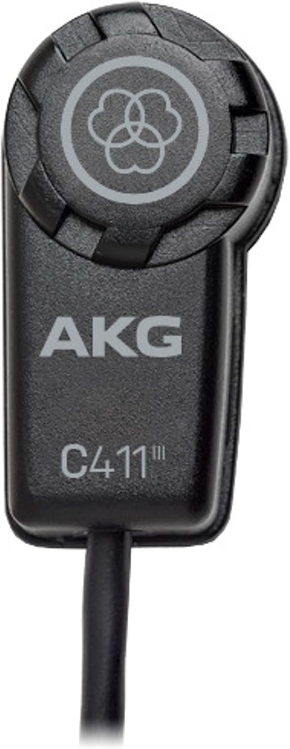 AKG C411L Mini-Kontaktmikrofon für akustische Saiteninstrumente C411L - Instrumentenmikrofon, C411L