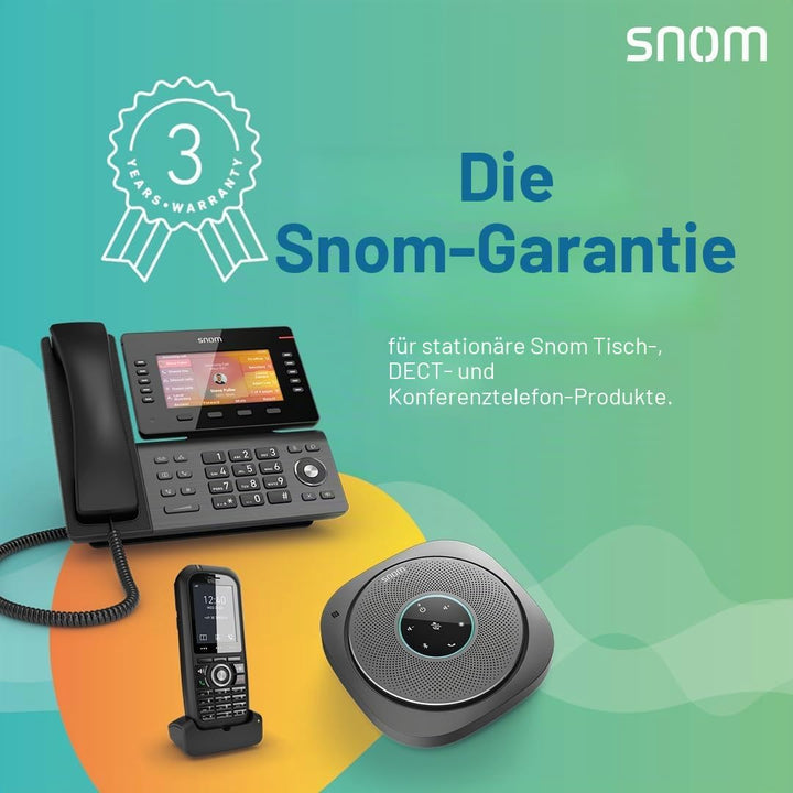 Snom PA1+ SIP-basiertes Durchsagesystem durch Erstellen eines Anrufs vom Telefon, 6,5-Watt-Class-D-V