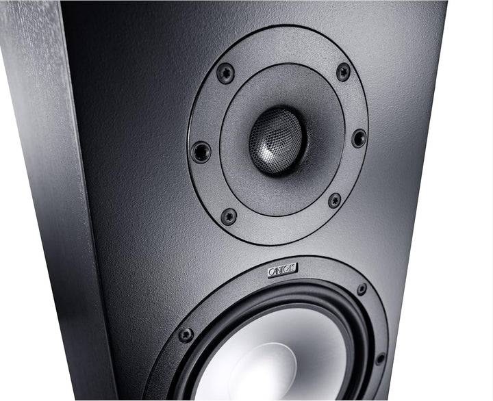 Canton GLE 436 140 W BLACK Loudspeaker – Loudspeakers (2-Way, Wired, 140 W, 38 – 30000 Hz, 8 Ohm, Bl
