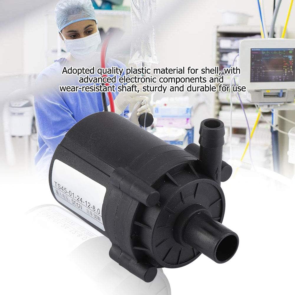 24 / 12V DC Pumpe Bürstenlose Wasserdurchflusspumpe Brushless Tauchwasserpumpe Einstellbare Zirkulat